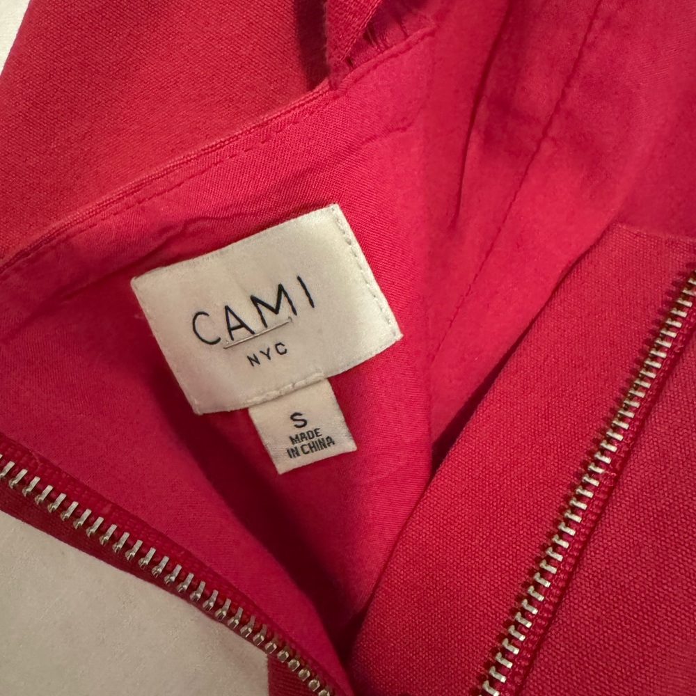 Cami NYC Raspberry Rylie Linen Set - Picture 5 of 7